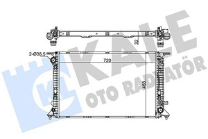 Фото Автозапчастина KALE OTO RADYATOR 367700